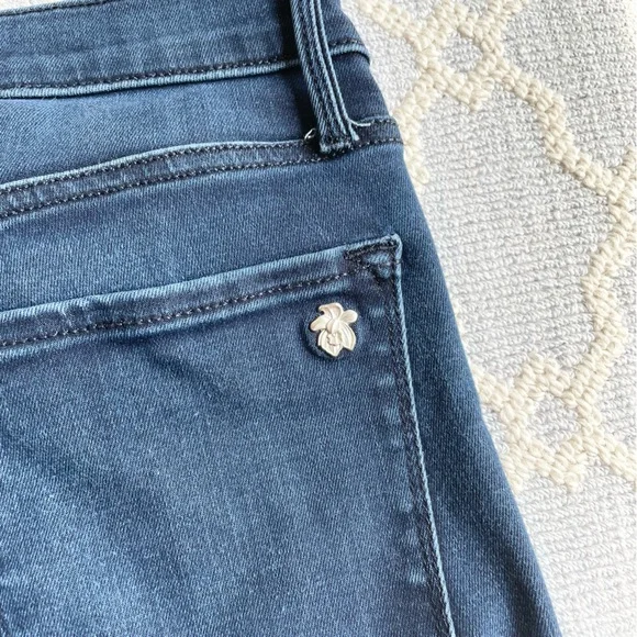 Black Orchid Miranda Step Hem High Waisted Skinny Jeans in “Wasted Time” - Picture 6 of 8